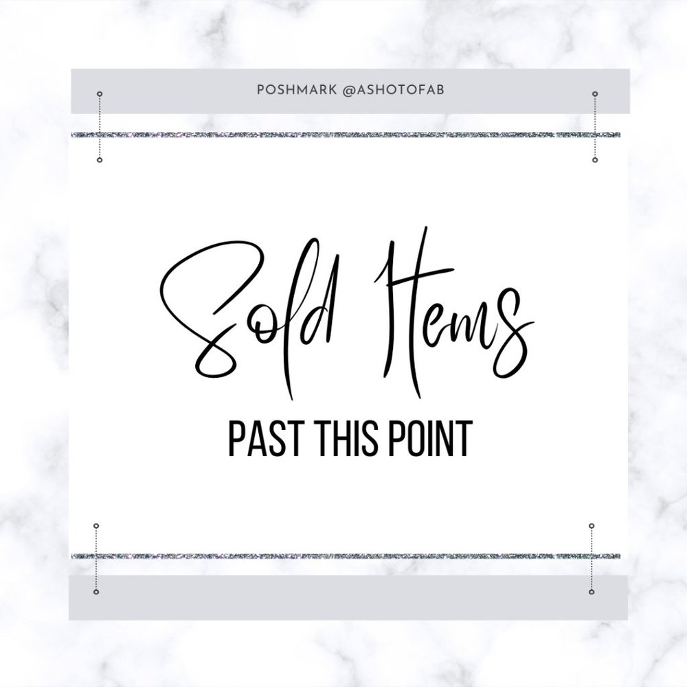 ☆SOLD ITEMS☆